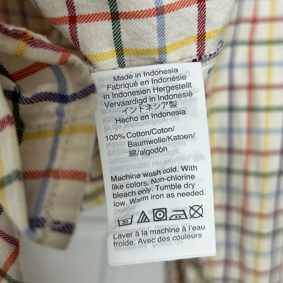 Madewell button down tie front top size small - Picture 5 of 10